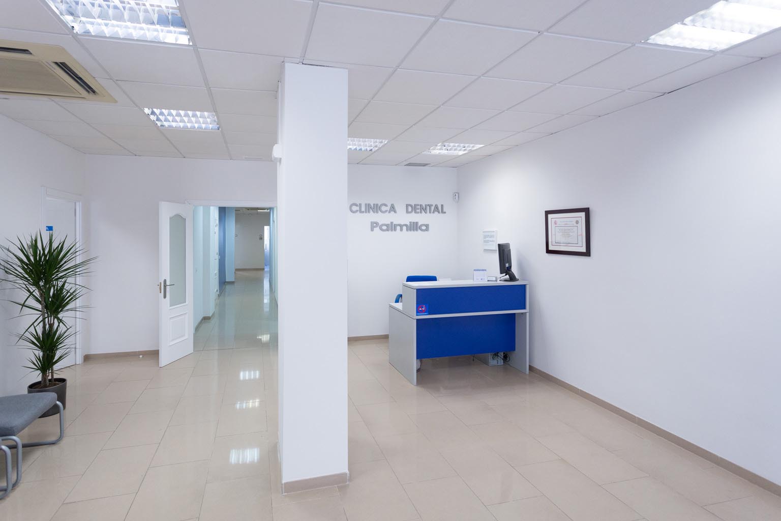 Interior Clínica dental en Almería - Clínica Dental Palmilla